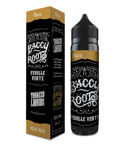 Doozy Feuille Verte 50ml E-Liquid Shortfill. A rich smooth blend of dark tobacco that delivers a refined tobacco taste. An absolute must for those who appreciate a good Tobacco.