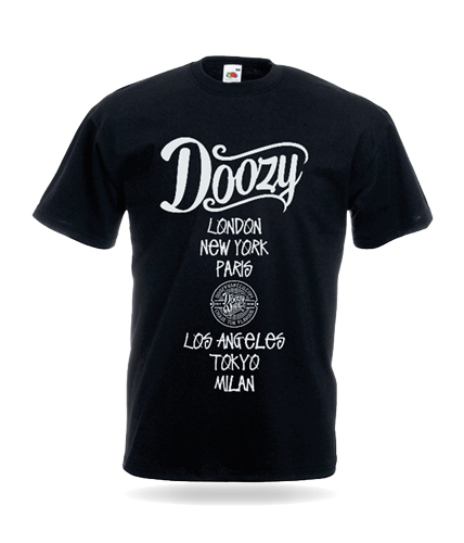 Doozy Merchandise - Short Sleeve T-Shirt available in Black. A good quality T-Shirt that's stylish and fashionable to wear for any occasion