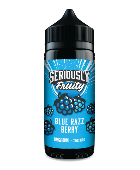 Blue Razz Berry Seriously Fruity 100ml Bottle
