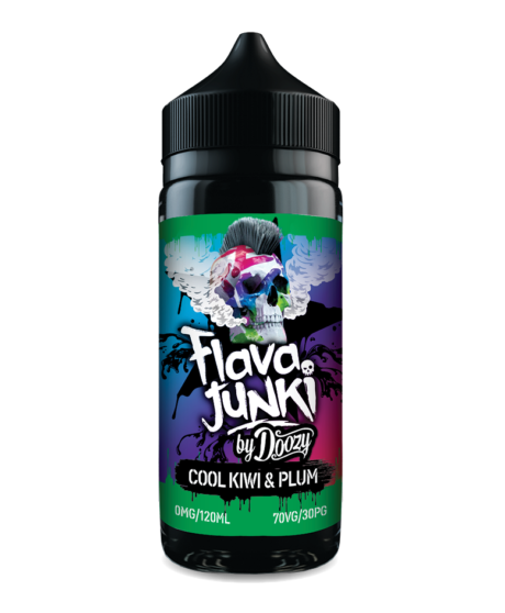 Cool Kiwi Plum Flava Junki 120ml Bottle 1