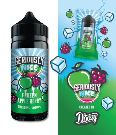 Frozen Apple Berry aSeriously NIce 100ml Tiles