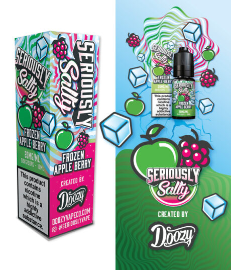 Frozen Apple Berry Seriously Salty 10ml Tiles
