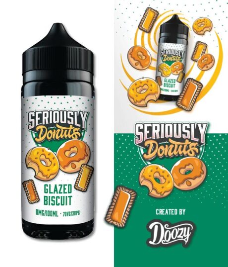 Glazed Biscuit Seriously Donuts 100ml Tiles 2