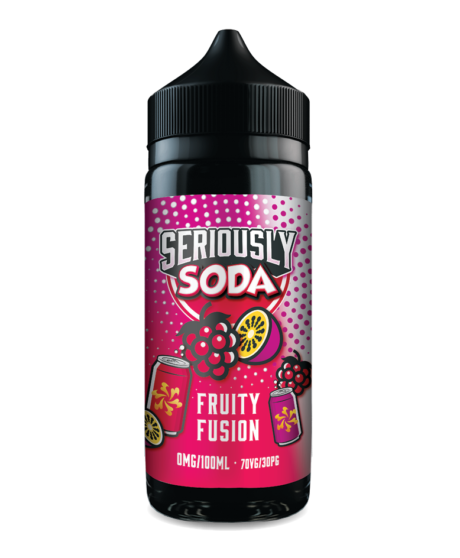 Fruity Fusion Seriously Soda 100ml Bottle