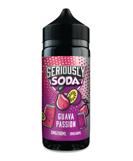 Guava Passion Seriously Soda 100ml Bottle