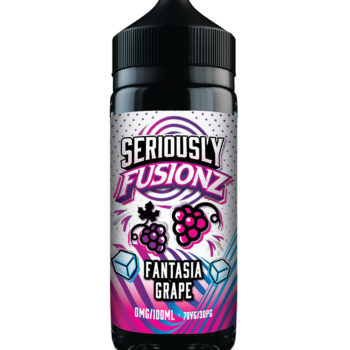 Seriously Fusionz Fantasia Grape E-liquid Shortfill - A Juicy combination of Purple Grape with a touch of Ice. The perfect mix for all you Grape lovers!