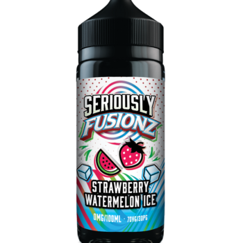 Seriously Fusionz Strawberry Watermelon Ice E-liquid Shortfill - Sweet Strawberries drenched in Icy Watermelon. An amazingly refreshing flavour.
