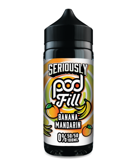 Seriously Pod Fill Banana Mandarin E-liquid Shortfill