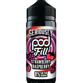 Strawberry Raspberry Seriously PodFill 100ml Bottle Small